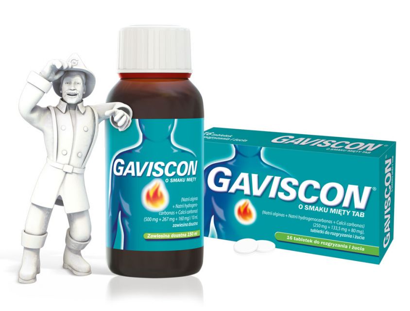 GAVISCON - przełom w walce ze zgagą