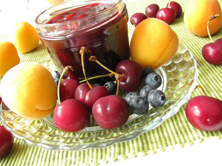 słoik, owoce, przetwory