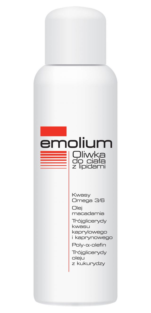 Oliwka do ciała z lipidami Emolium