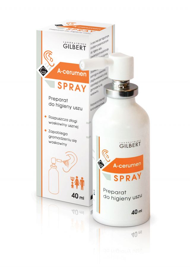 NOWOŚĆ! A-cerumen SPRAY