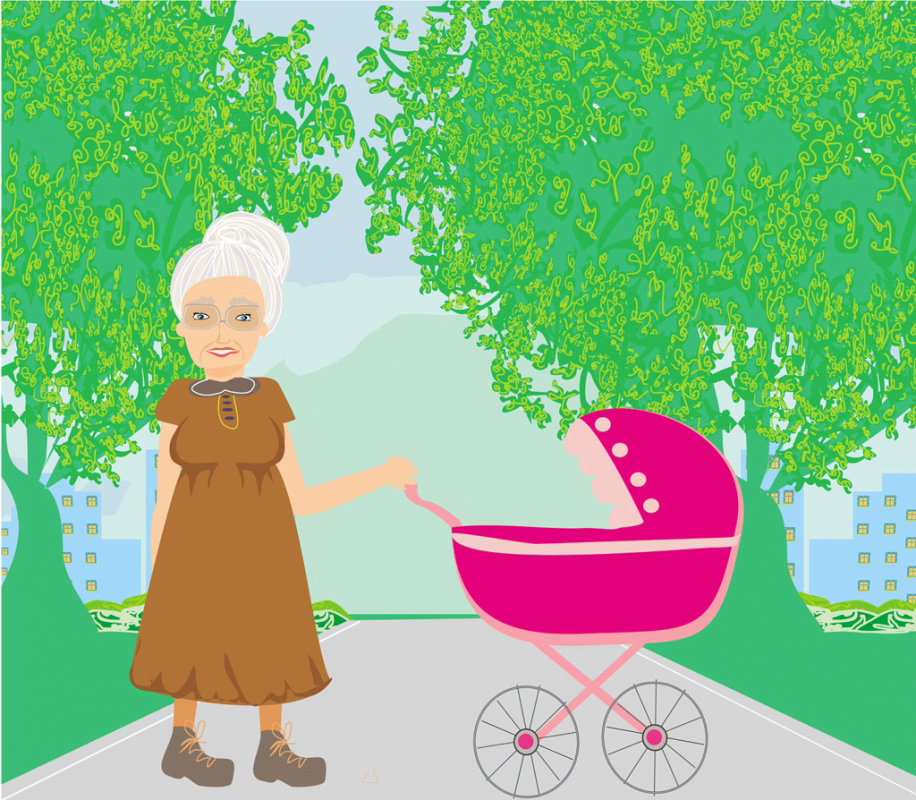 Gdy babcia jest nianą