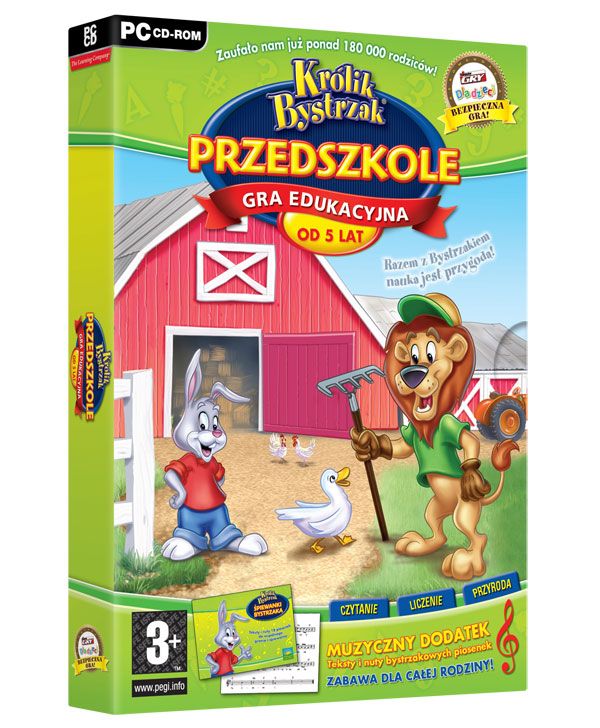 Gry edukacyjne z serii "Królik Bystrzak"
