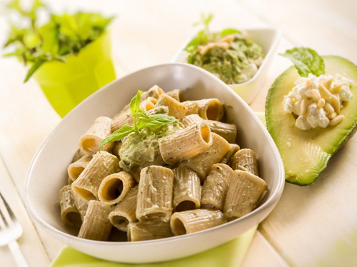 Makaron z pesto dla dzieci