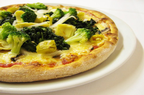 Pizza z brokułami