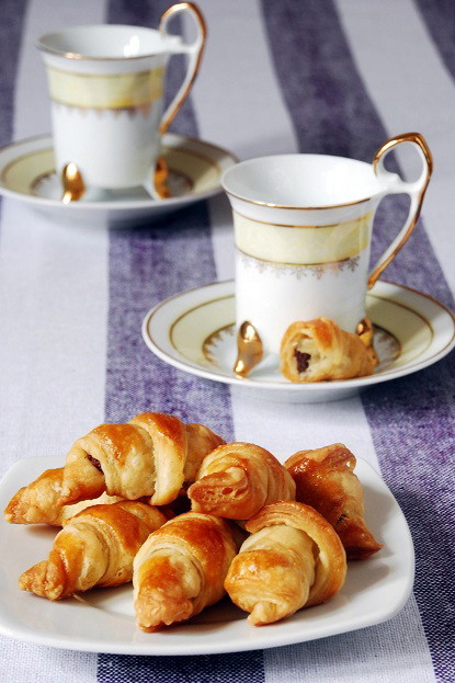 rogaliki, ciastka, ciasteczka