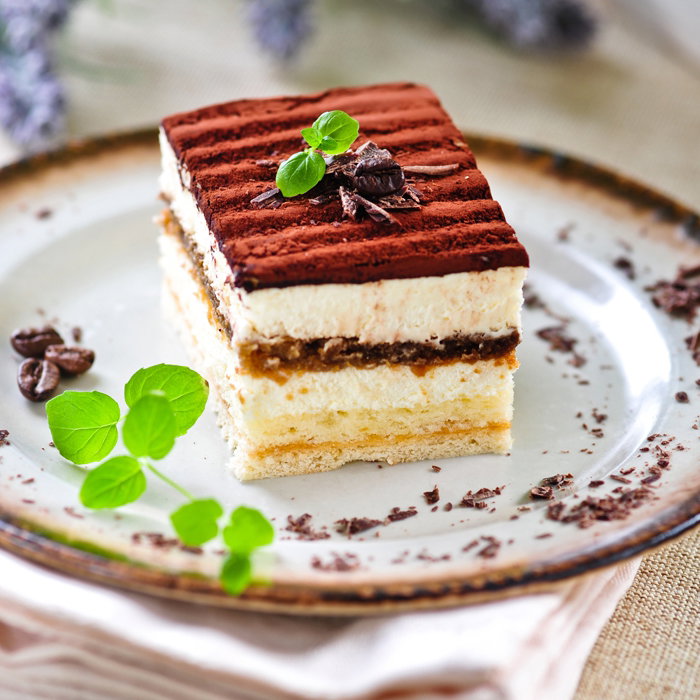 tiramisu, ciasto, deser, ser