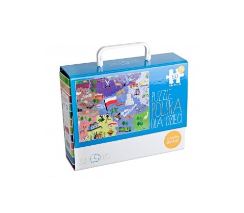 puzzle Polska Zuzu Toys