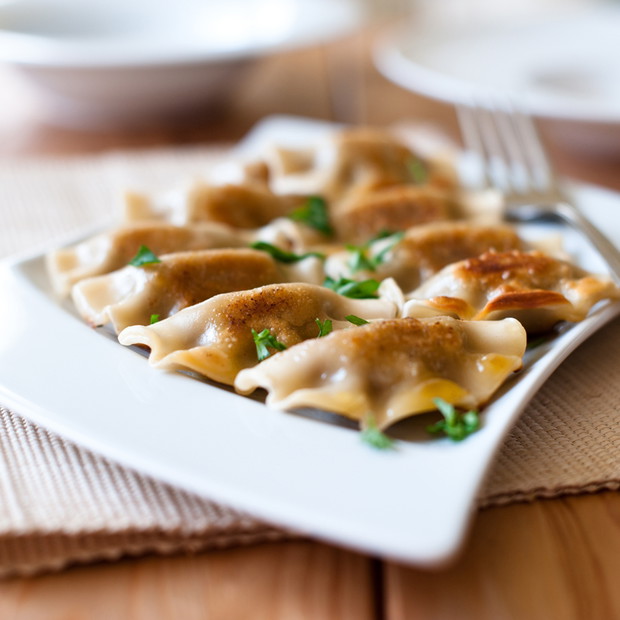 Pierogi z bobem
