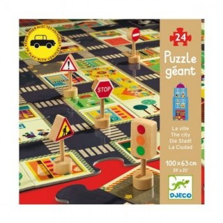Puzzle ulica Djeco 3D