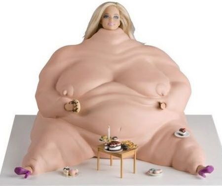 Otyła Barbie
