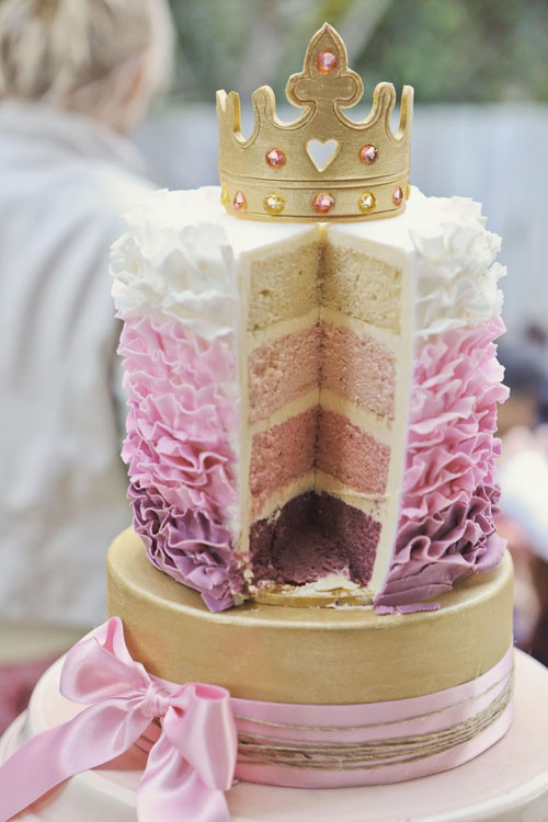 Pastelowy tort
