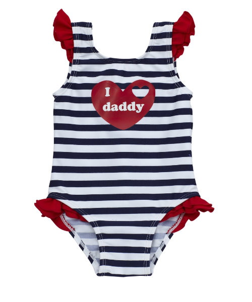 Strój w paski I love Daddy