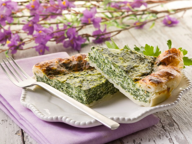 Tarta szpinakowa