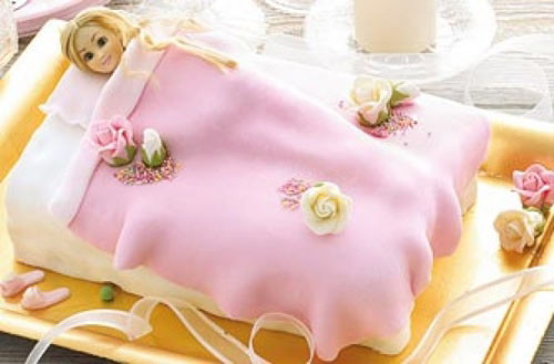 Tort śpiąca królewna