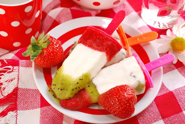 Lody owocowe