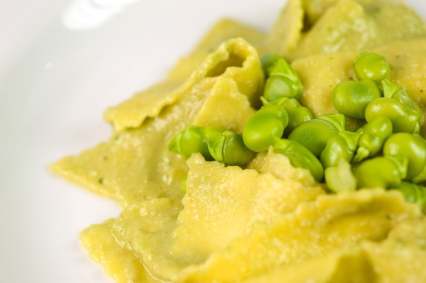 Tortellini z bobem
