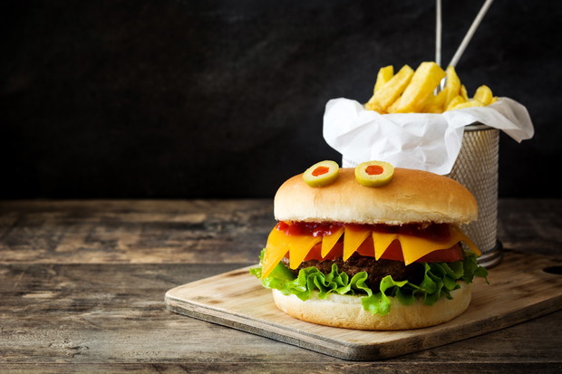 Gryzący hamburger