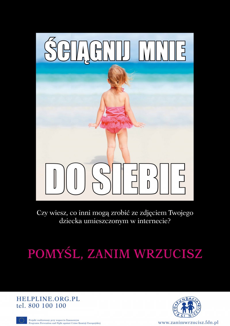 Materiały kampani Pomyśl, zanim wrzucisz