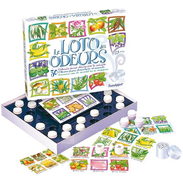 Pachnące zabawki - gra lotto