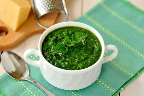 Zupa szpinakowa dla niemowlaka
