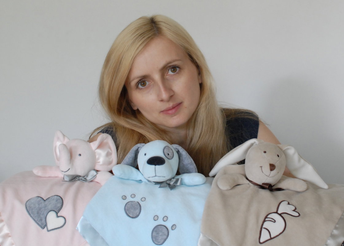 Izabela Sawicka - pomysłodawczyni i projektantka przytulaczy Tuli