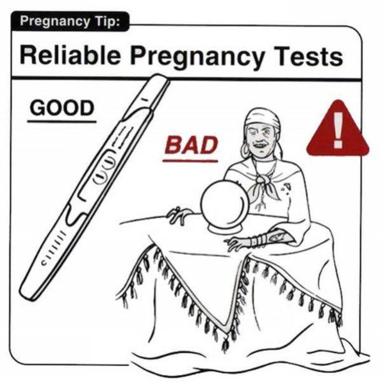Wiarygodny test ciążowy