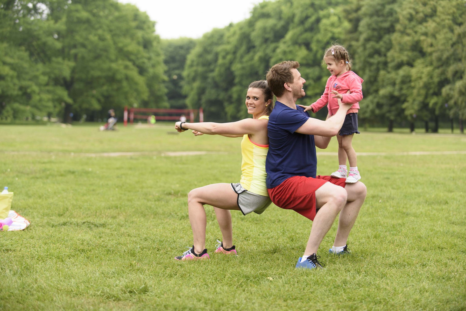 fit mama, Ania Dziedzic, ćwiczenia z dzieckiem, Dzień Ojca