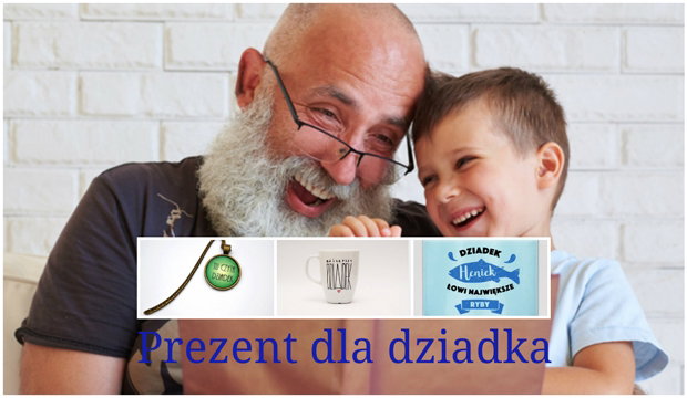 prezent na Dzień Dziadka