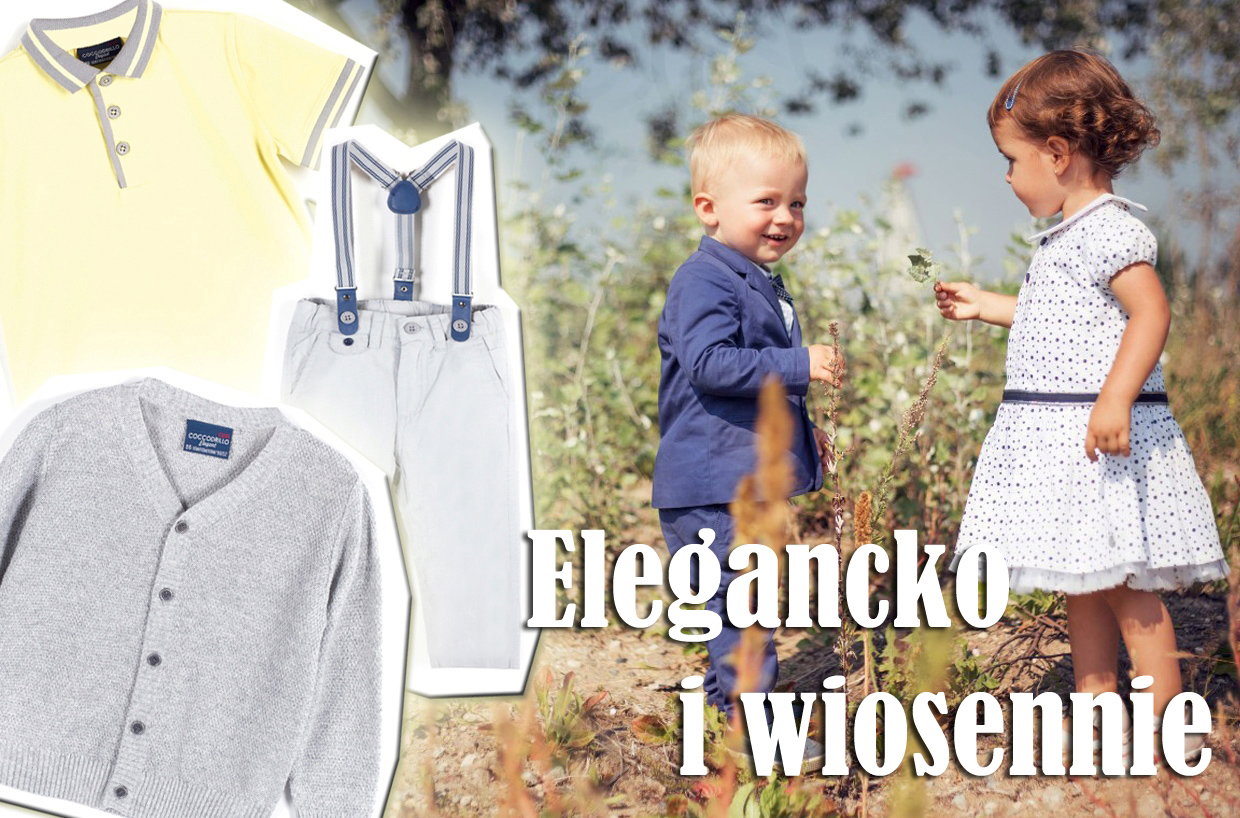 Elegancko i wiosennie - kolekcja dla chłopców Coccodrillo - wiosna 2017