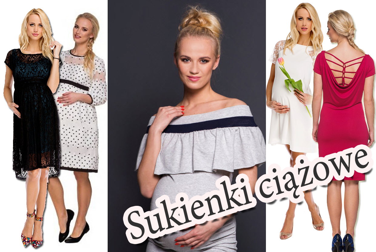 Sukienki ciążowe wizytowe - na wesela, uroczystości rodzinne i inne okazje