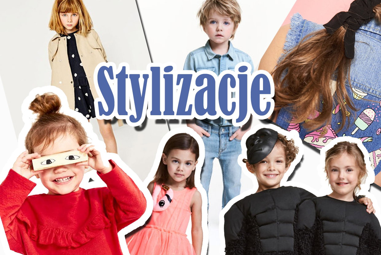 stylizacje dla dzieci najlepsze - ubrania z wyprzedaży 2017