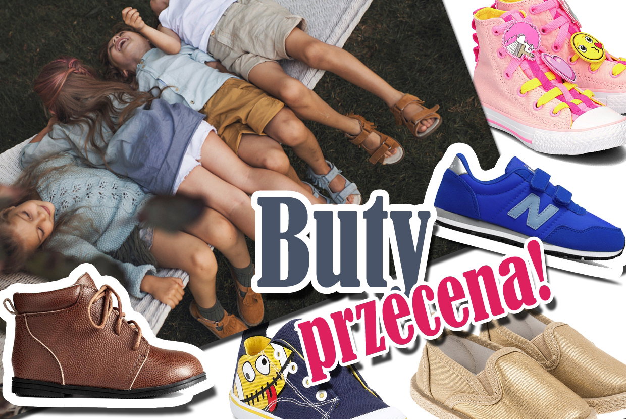 buty i sandały dla dzieci z wyprzedaży wiosna lato 2017