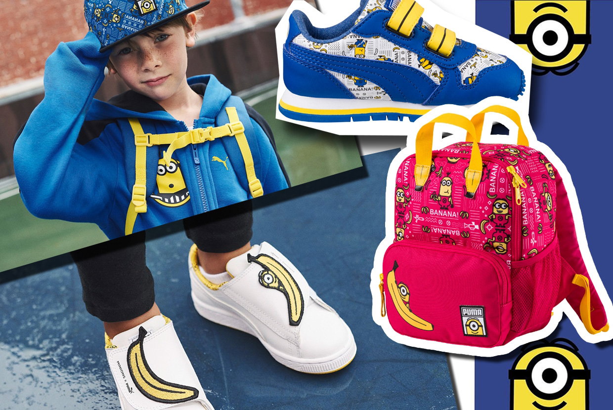 Kolekcja Puma dla dzieci z Minionkami 2017/2018