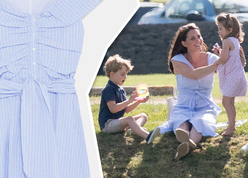 Księżna Kate i dzieci - księżna w sukience z sieciówki