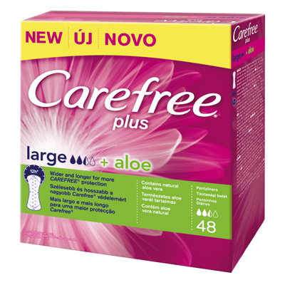 wkładki higieniczne Carefree, higiena po porodzie