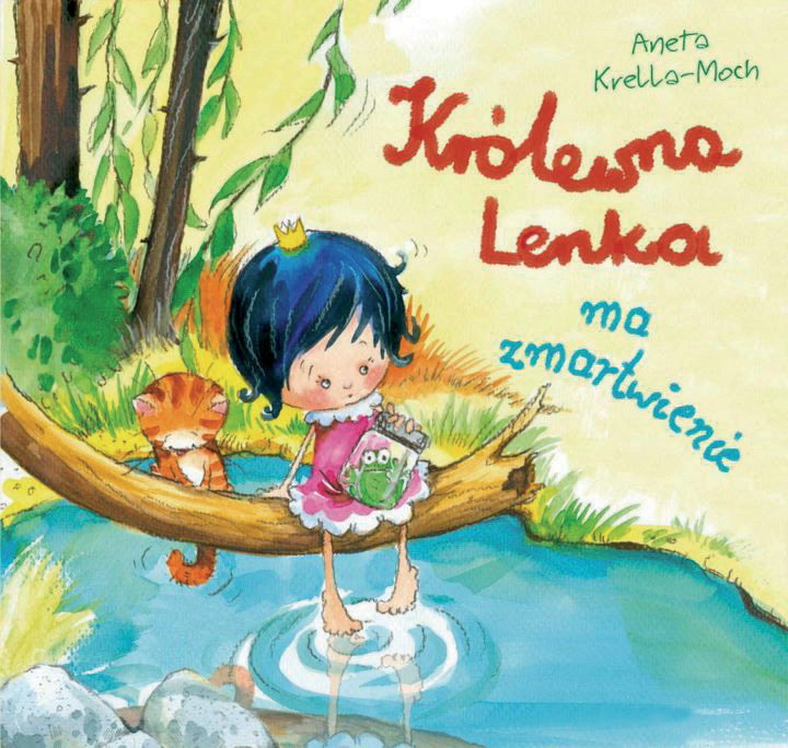 Królewna Lenka ma zmartwienie, książki dla dzieci, bajki dla dzieci, recenzje książek dla dzieci