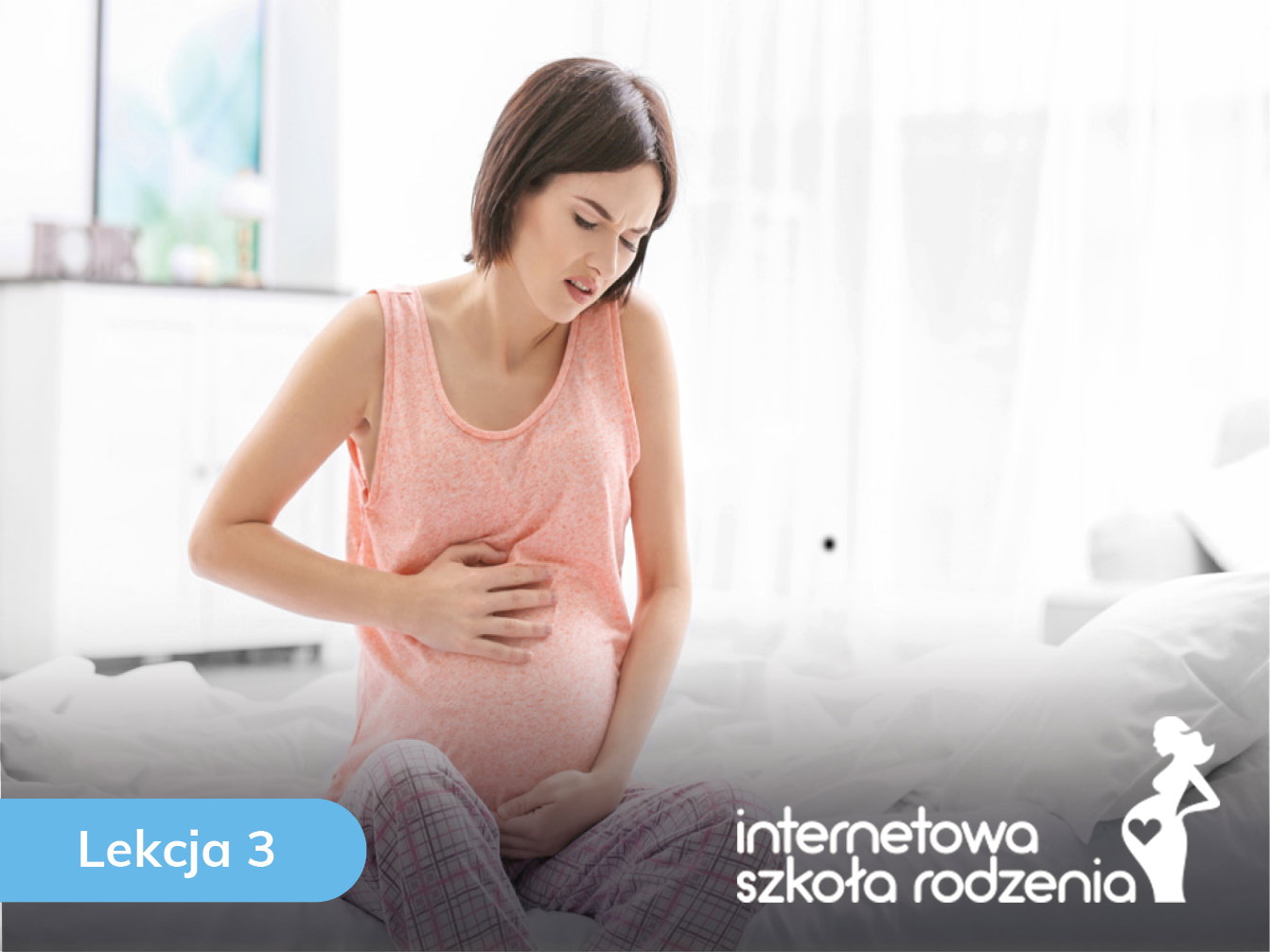 ból brzucha w ciąży