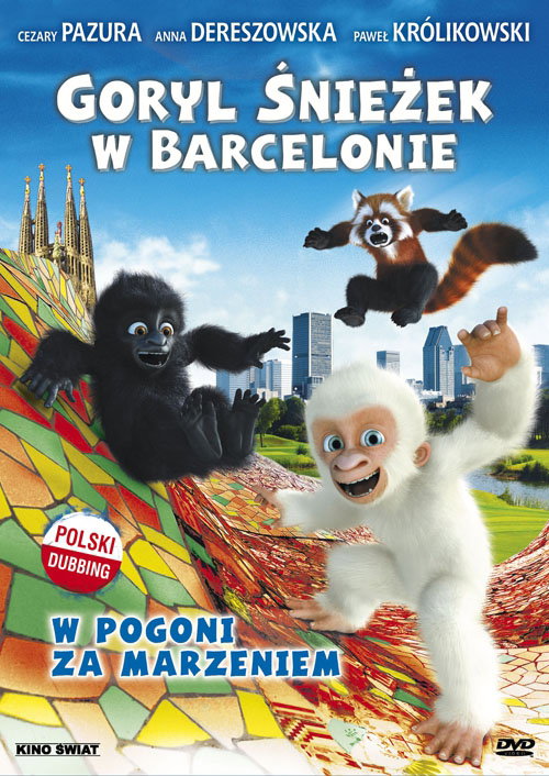 Goryl Śnieżek w Barcelonie, filmy dla dzieci, DVD dla dzieci