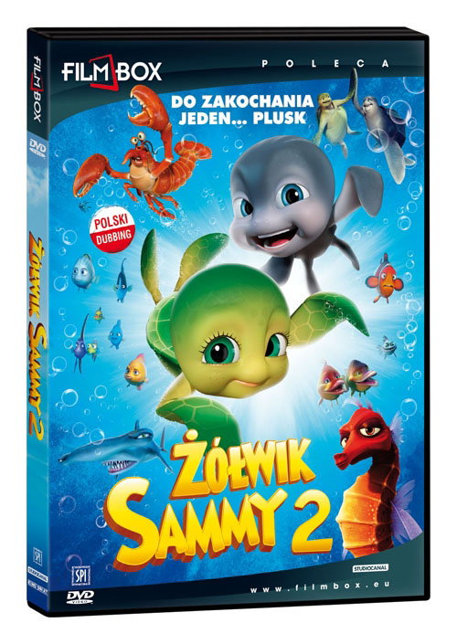 żółwik Sammy, film dla dzieci, film animowany dla dzieci, DVD