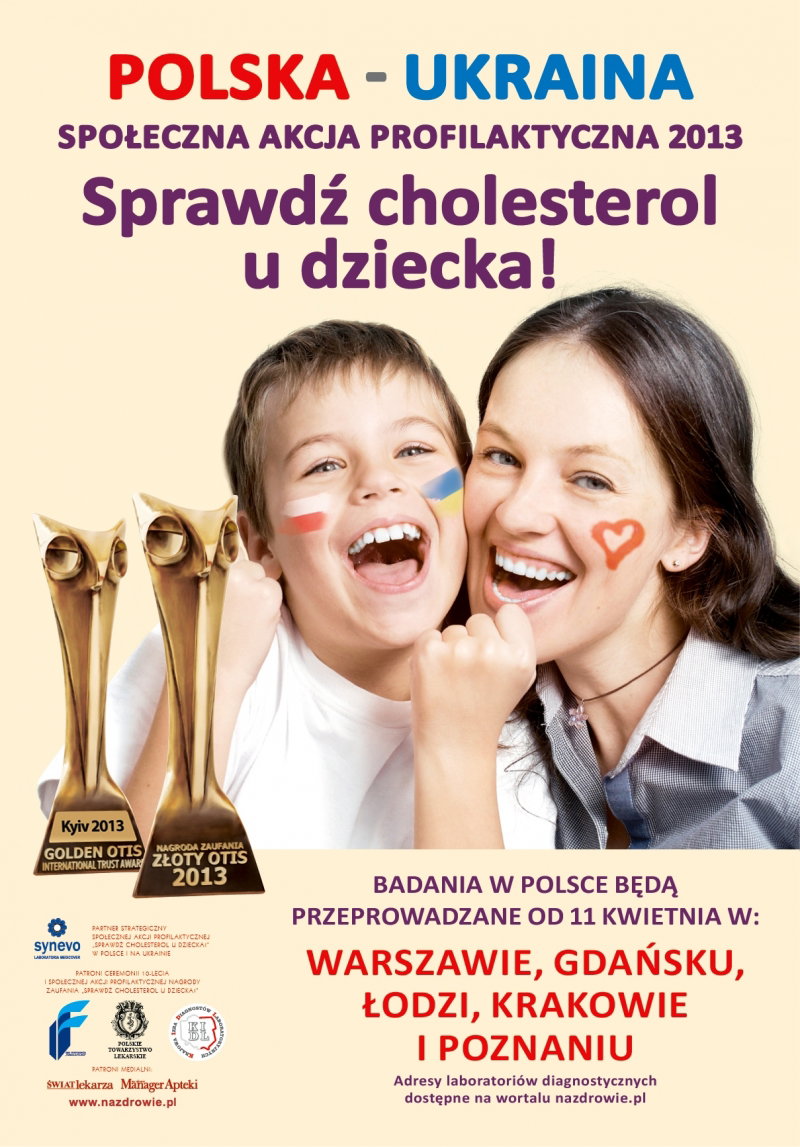 Akcja profilaktyczna: Zbadaj cholesterol u dziecka
