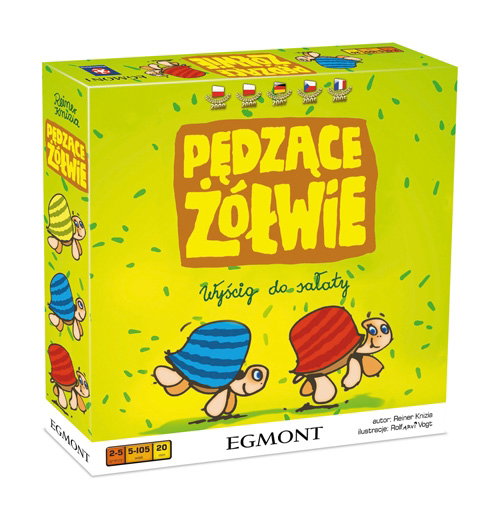 Pędzące żółwie, gra dla dzieci, dzień żółwia