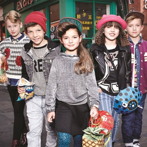 kurtki na jesień, kolekcja jesień-zima, ubranka dla dzieci, River Island, zimowe kurtki
