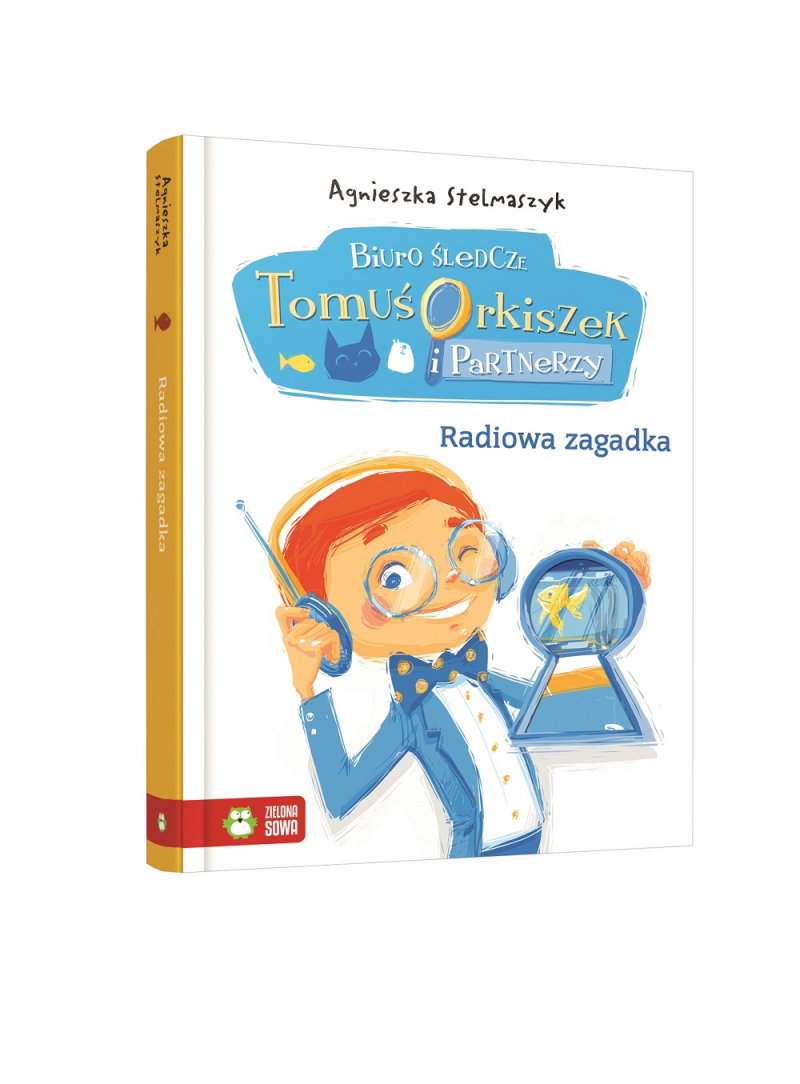 Okładka książki "Radiowa zagadka" Agnieszki Stelmaszyk