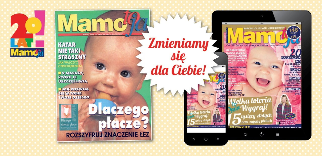 Mamo to ja ma 20 lat, pierwsza okładka Mamo to ja