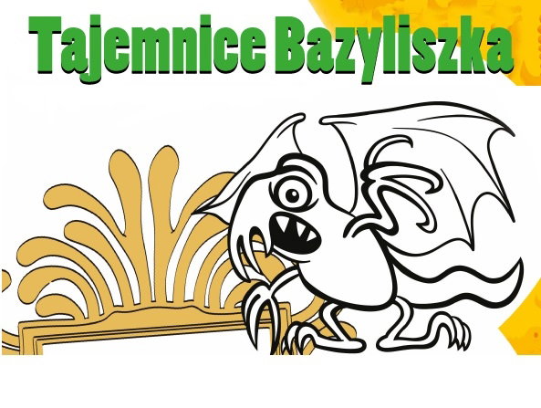 Tajemnice bazyliszka – kolorowanka do druku