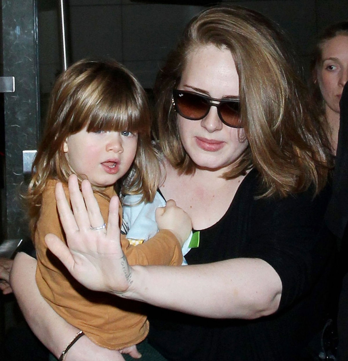 Adele i jej syn