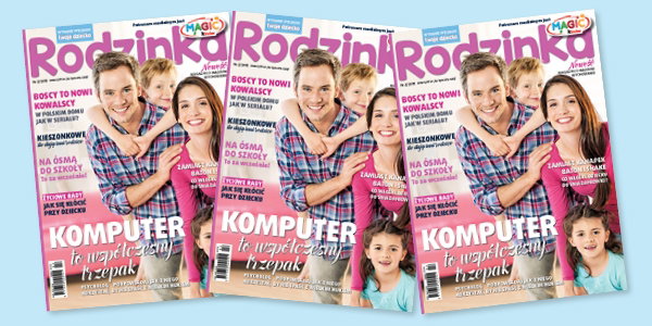 Rodzinka, magazyn dla rodziców, Twoje Dziecko, wydanie specjalne, dzieci w wieku szkolnym, szczęśliwa rodzina