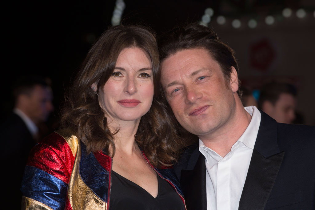 Jamie Oliver z żoną Jools