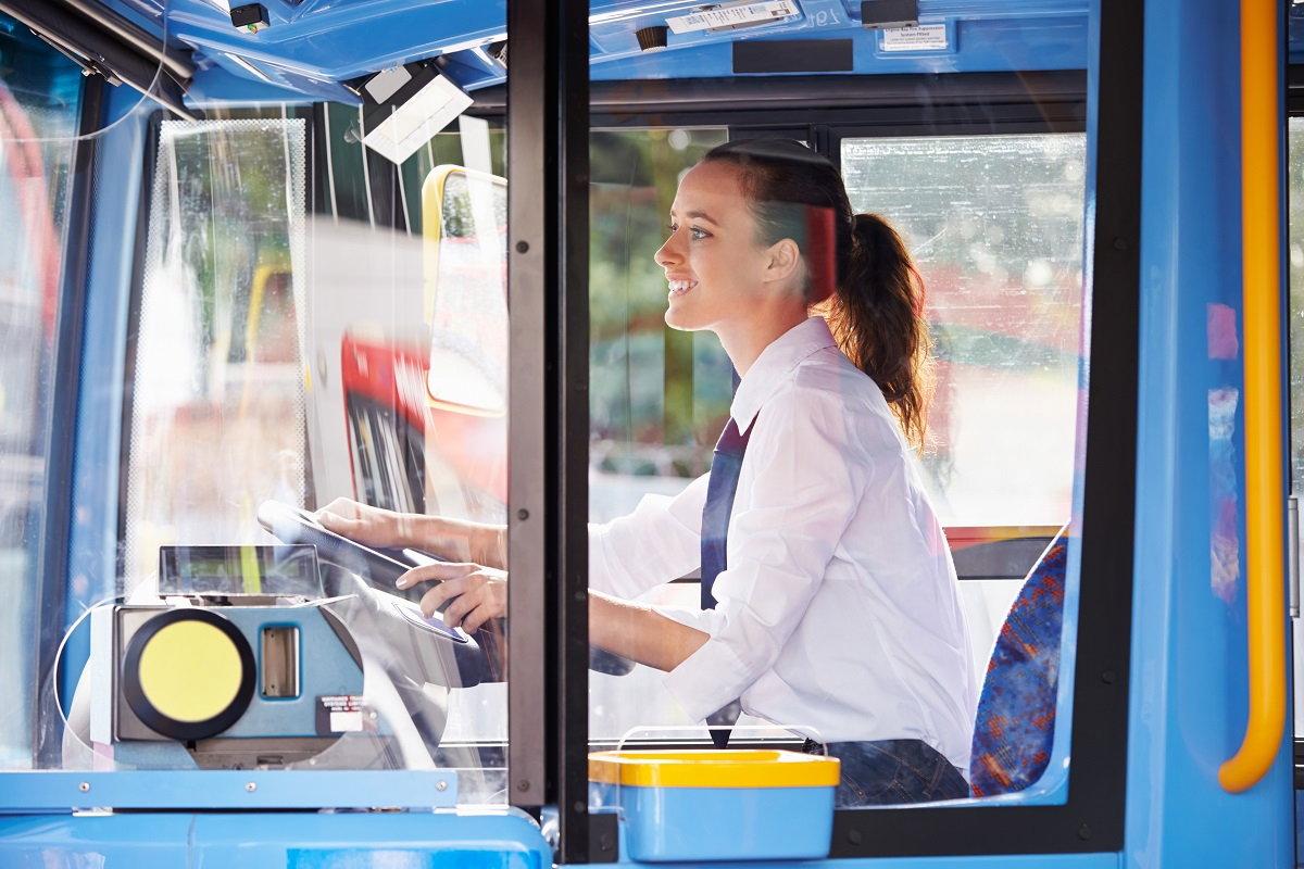kierowczyni autobusu