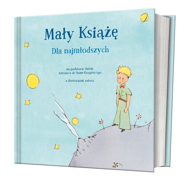 Książka Mały Książę dla najmłodszych - okładka